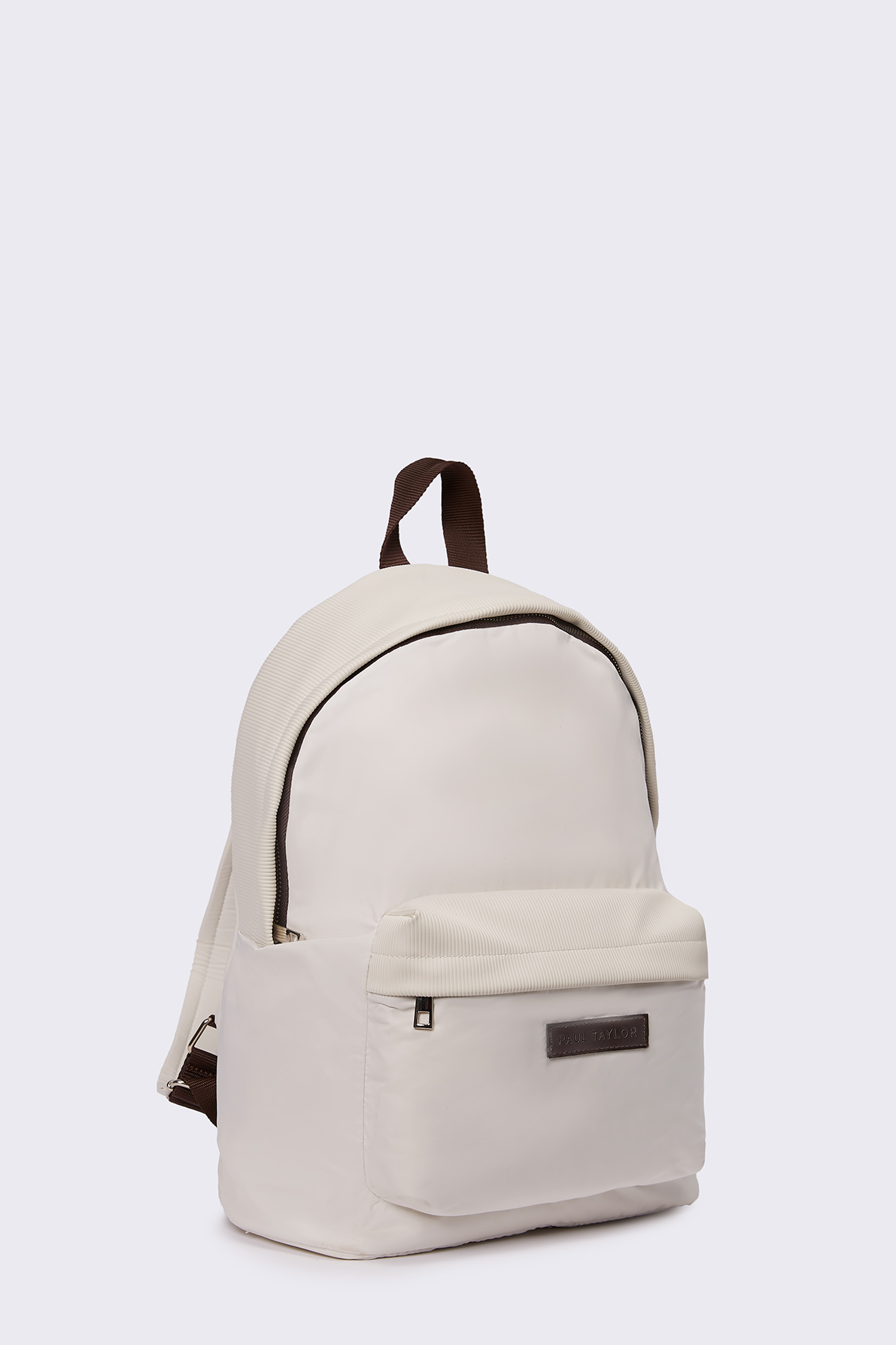 OFF-WHITE RUBBERIZED AND TECHNICAL FABRIC BACKPACK